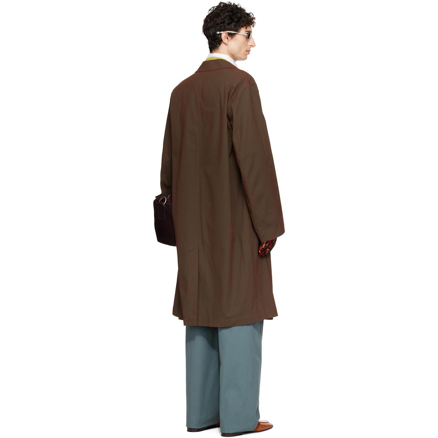 DRIES VAN NOTEN キャメル チェスターコート DRIES VAN NOTEN キャメル
