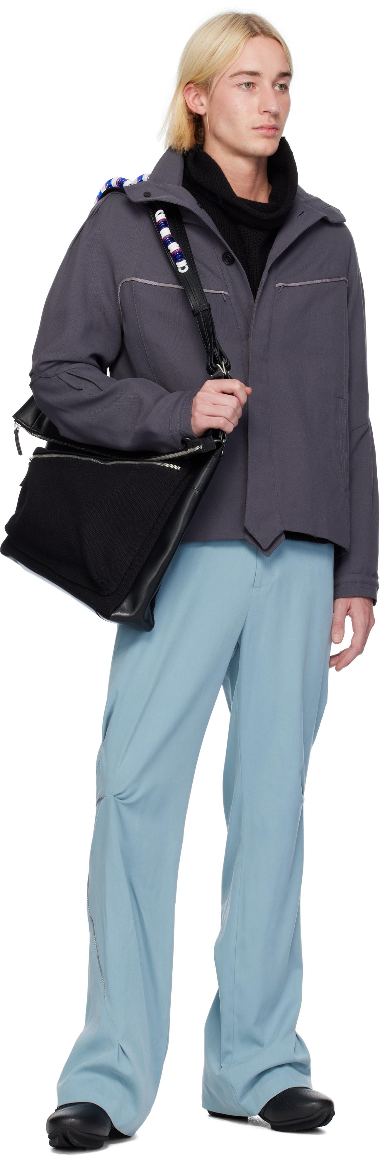 Kiko Kostadinov Jarocka Shoulder Bag in Black for Men | Lyst