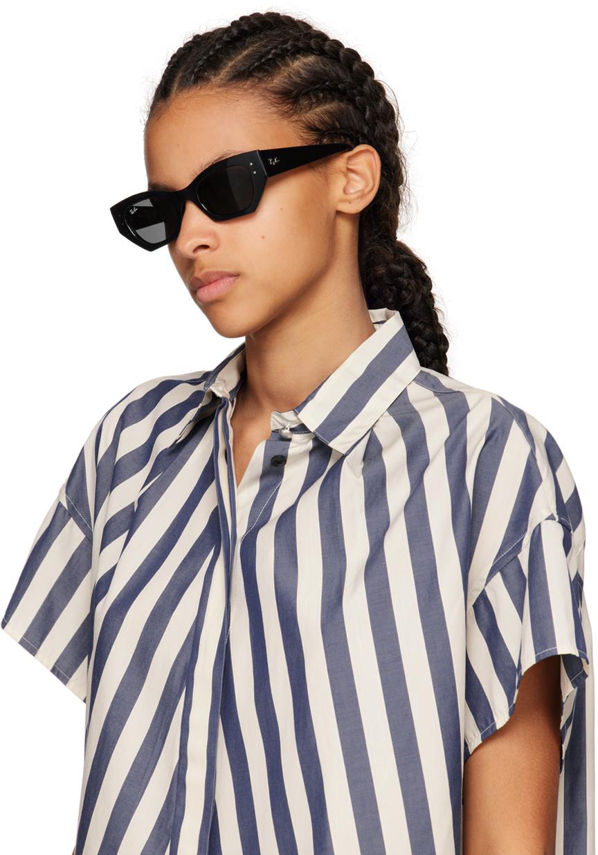 Ray-Ban Zena Bio-Based Sunglasses in Black | Lyst