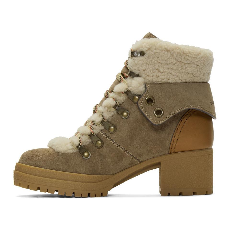see by chloe eileen high heel booties