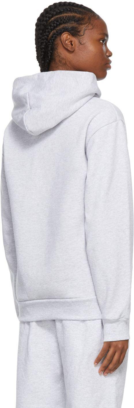 Sporty & Rich Grey Land Rover Edition Logo Patch Hoodie in White | Lyst
