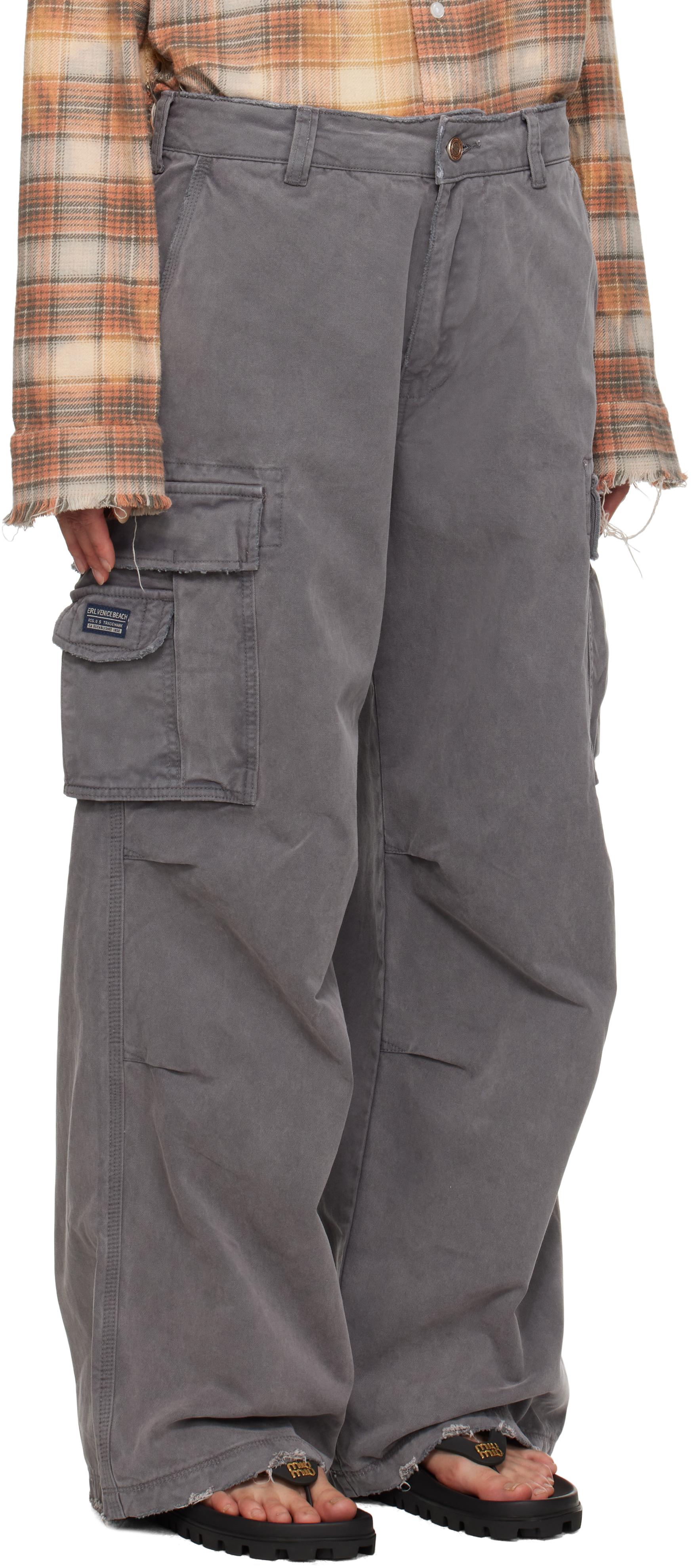 【M】 ERL CAMO CARGO PANTS WOVEN ERL - Unisex Printed Cargo Pants | HBX - Globally Curated