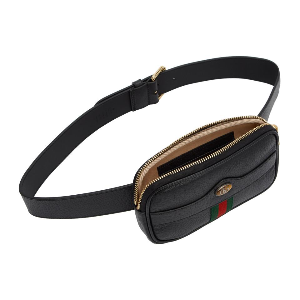 Gucci ophidia belt bag black cheap