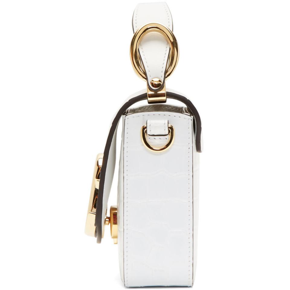 Chloé White Mini C Bag | Lyst