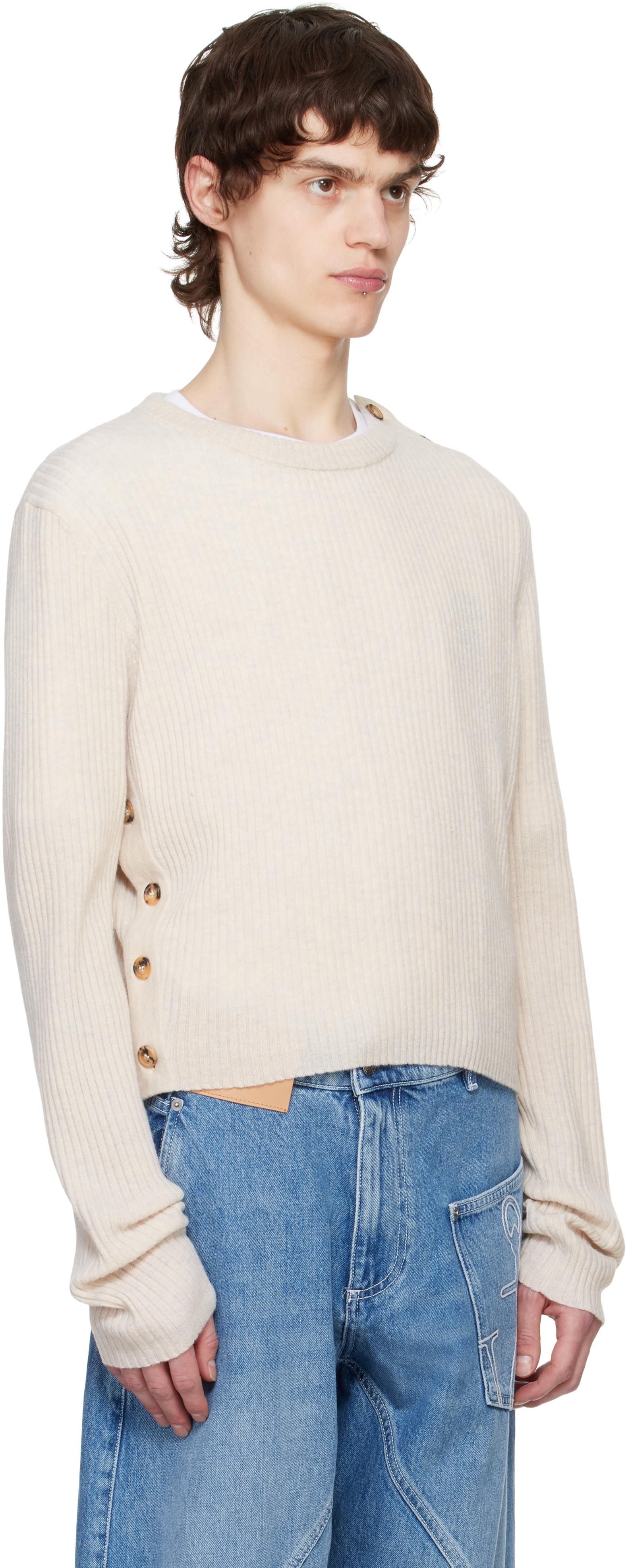 JW ANDERSON パッチワークタートルネックニット JWアンダーソン パッチワークタートルネックセーター ブラック