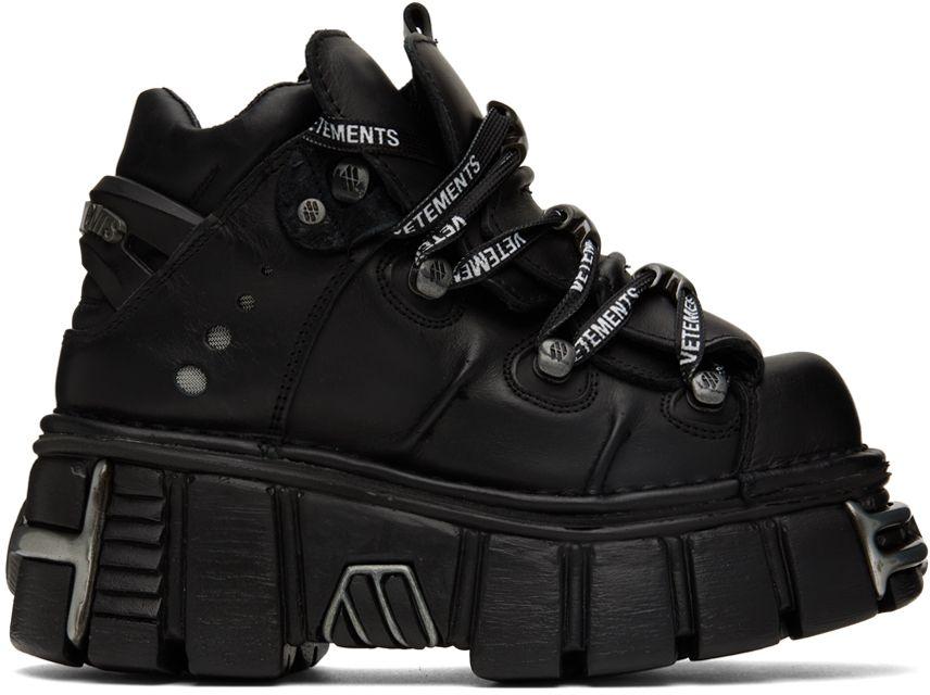 Vetements New Rock Edition Platform Sneakers in Black | Lyst