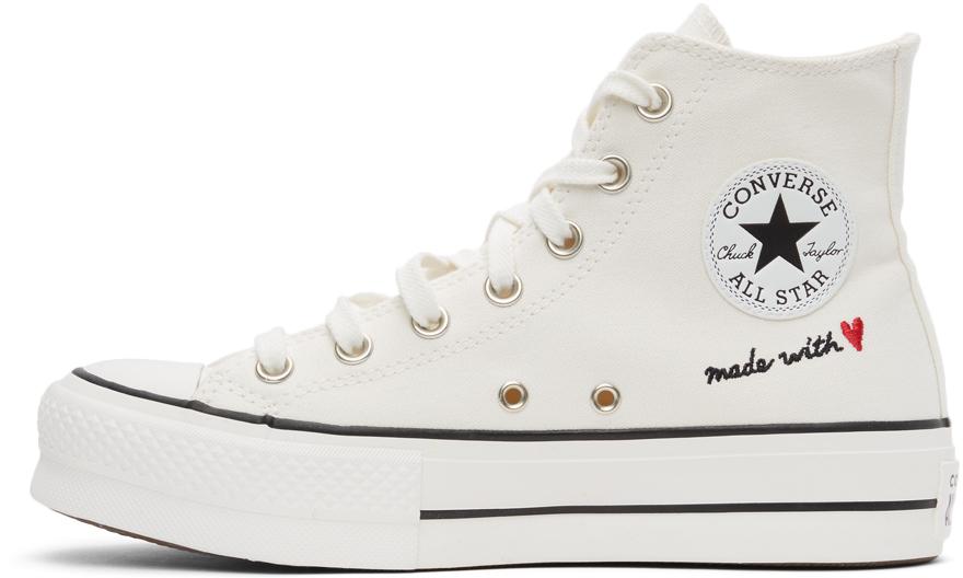 Off white cheap platform converse