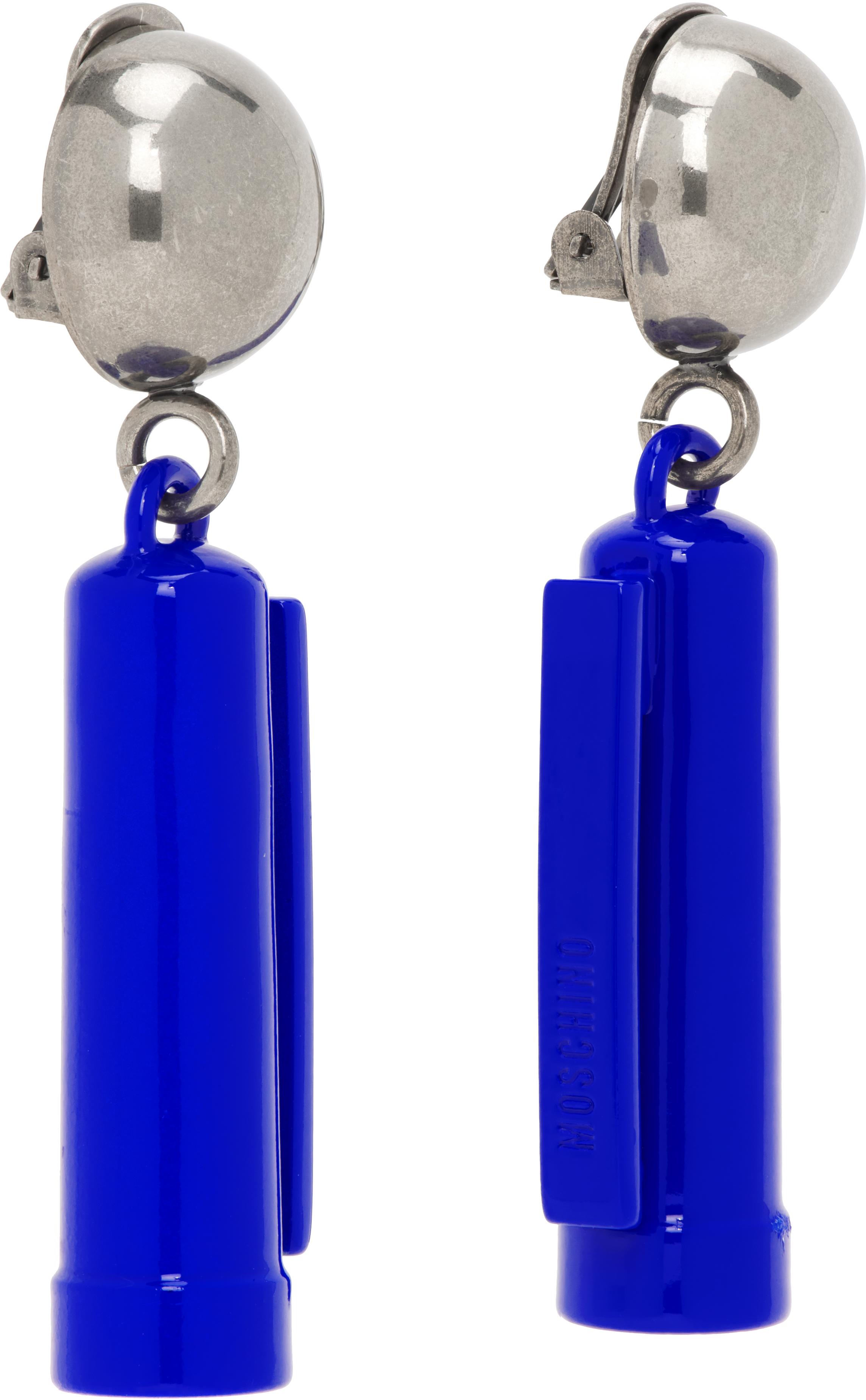 【送料&関税込】Moschino Round Earrings Moschino Logo earrings | Women's Jewelery