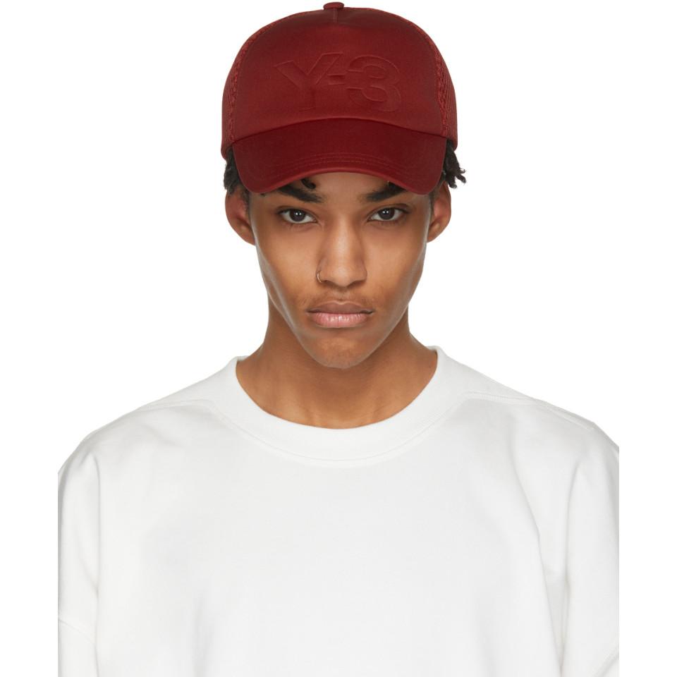 y3 trucker hat