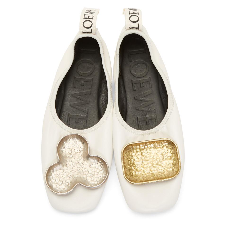 loewe flat shoes