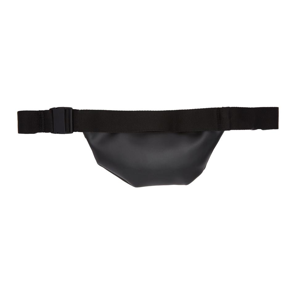 Lyst Adidas Originals Black Fauxleather Fanny Pack in Black