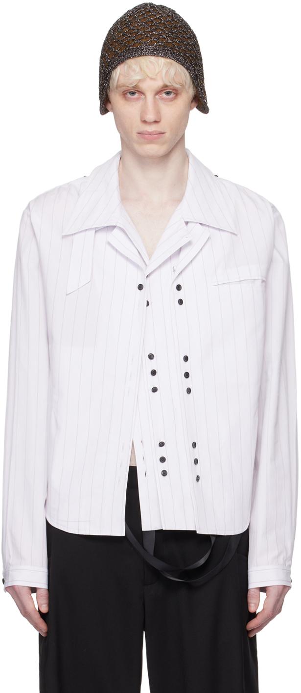 Kiko Kostadinov White Tonino Shirt for Men | Lyst UK