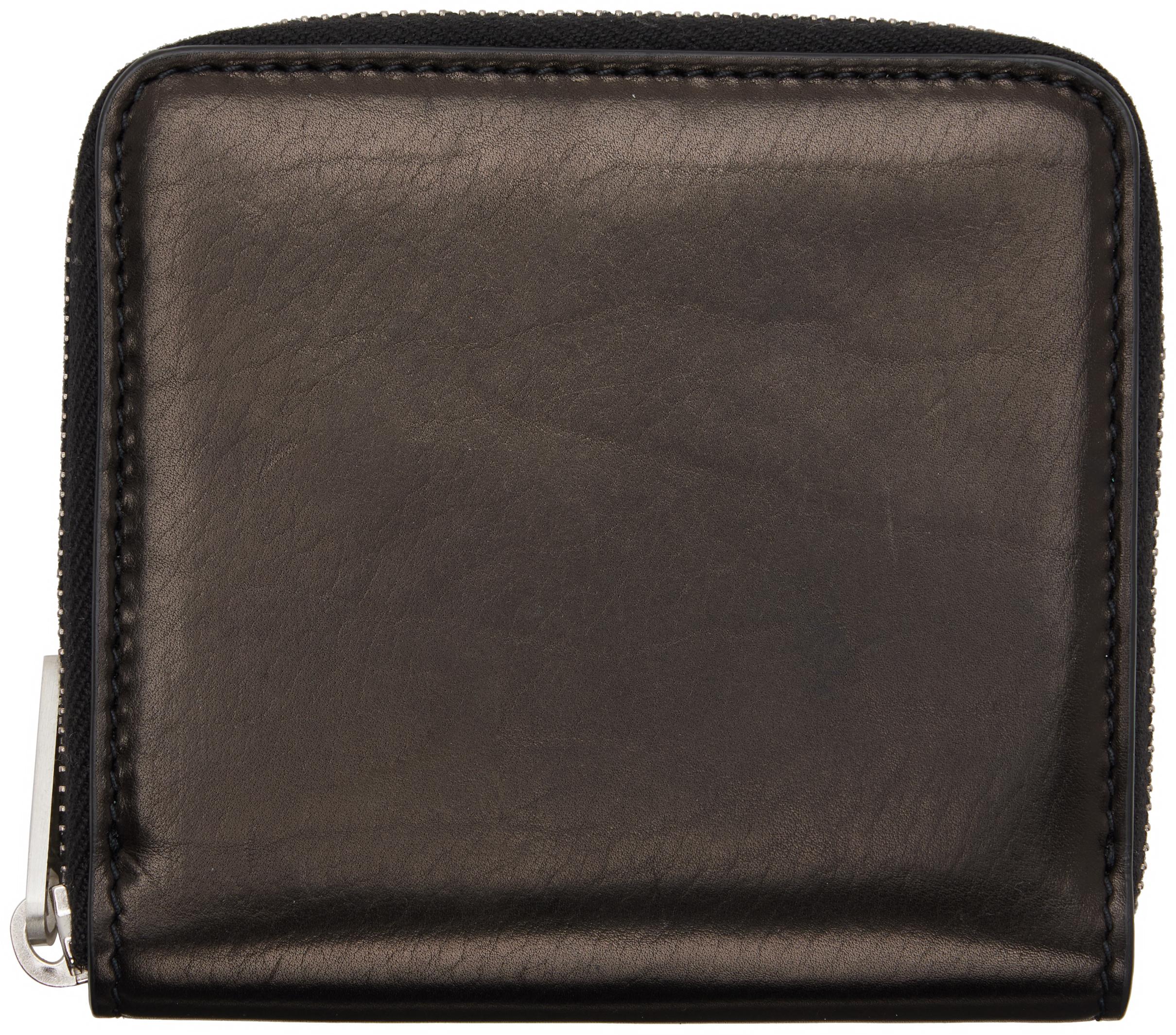 Rick Owens Concordians Zipped Wallet in Black for Men | Lyst