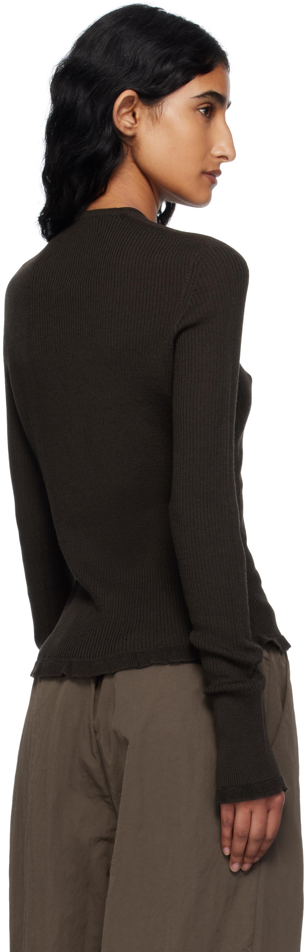 Cecilie Bahnsen Bessie Cardigan in Black | Lyst