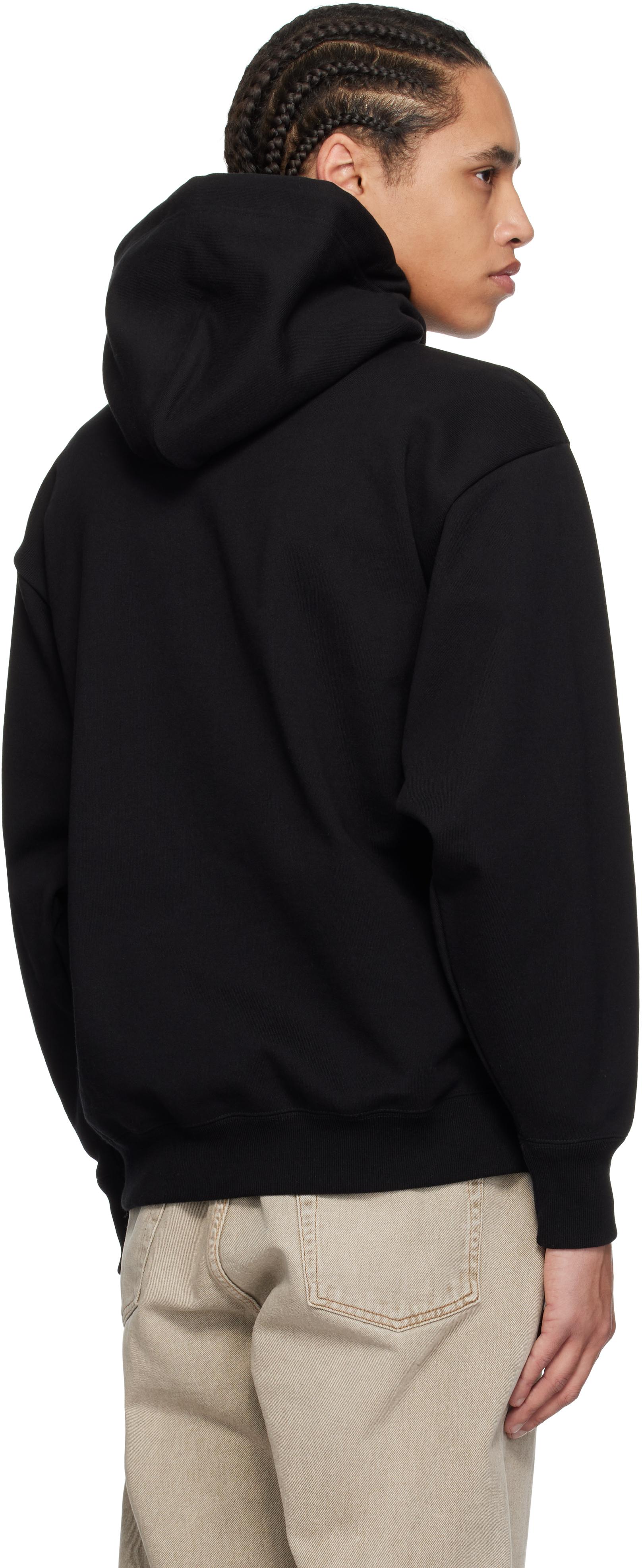【WTAPS】WUT / HOODY / COTTON WTAPS: Black WUT Hoodie | SSENSE