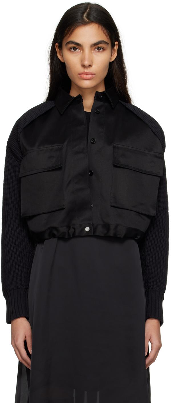Sacai レディース ブラック Chino シャツ トップス