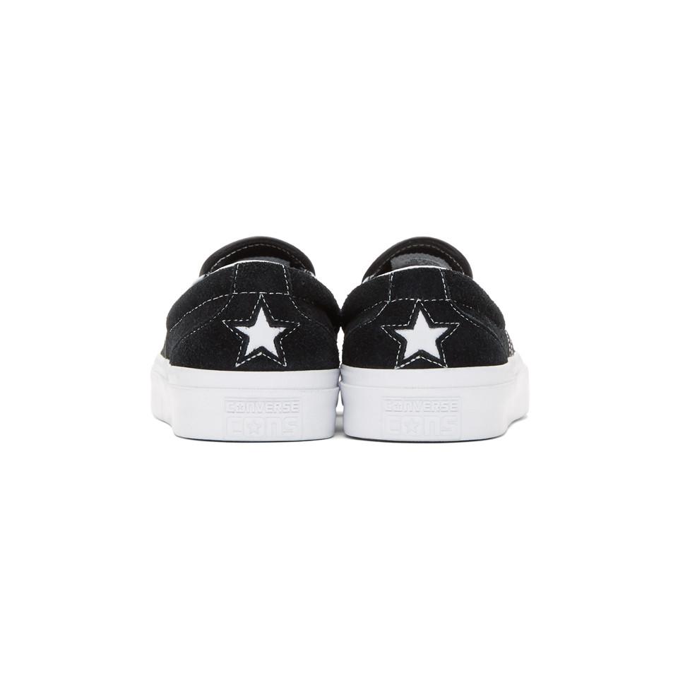 converse one star slip on