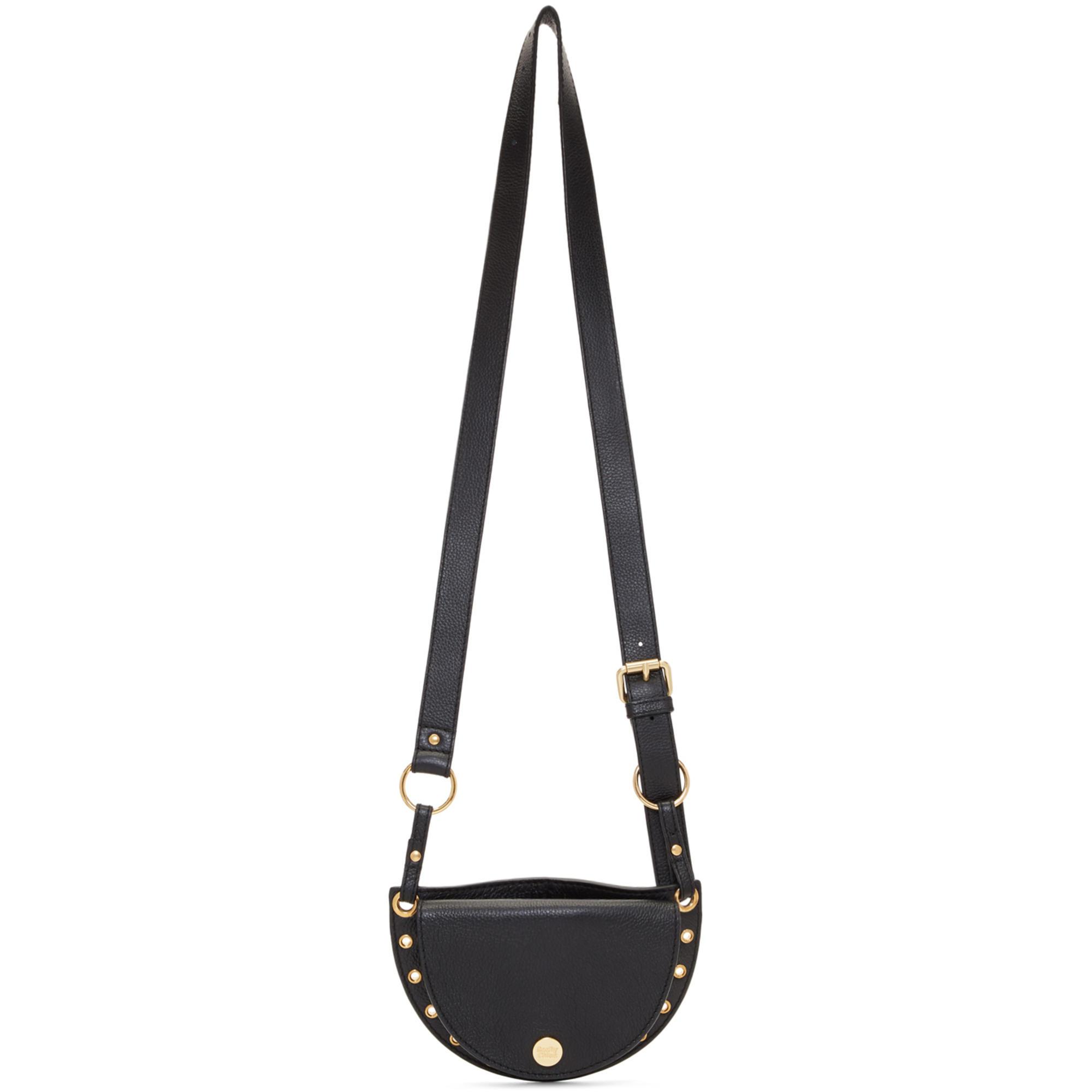 black half moon bag