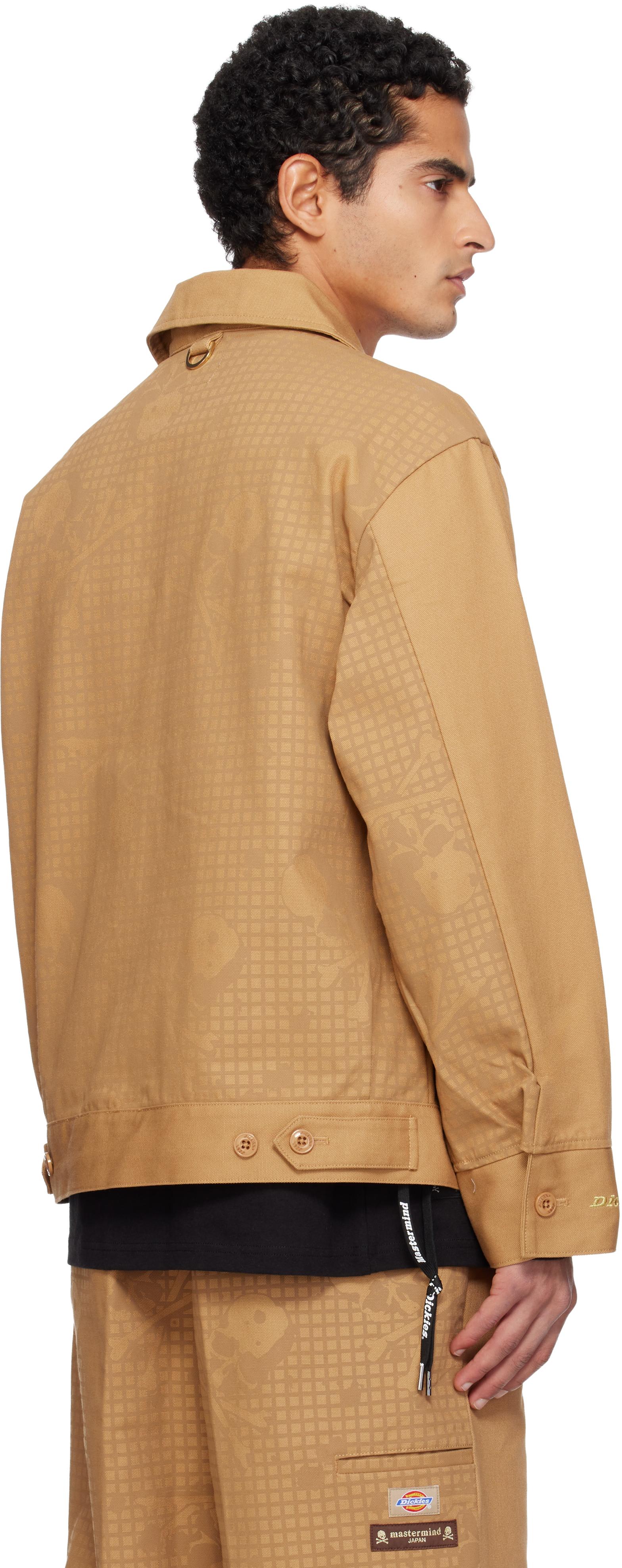 Mastermind Japan Tan Dickies Edition Duck Jacket in Black for Men