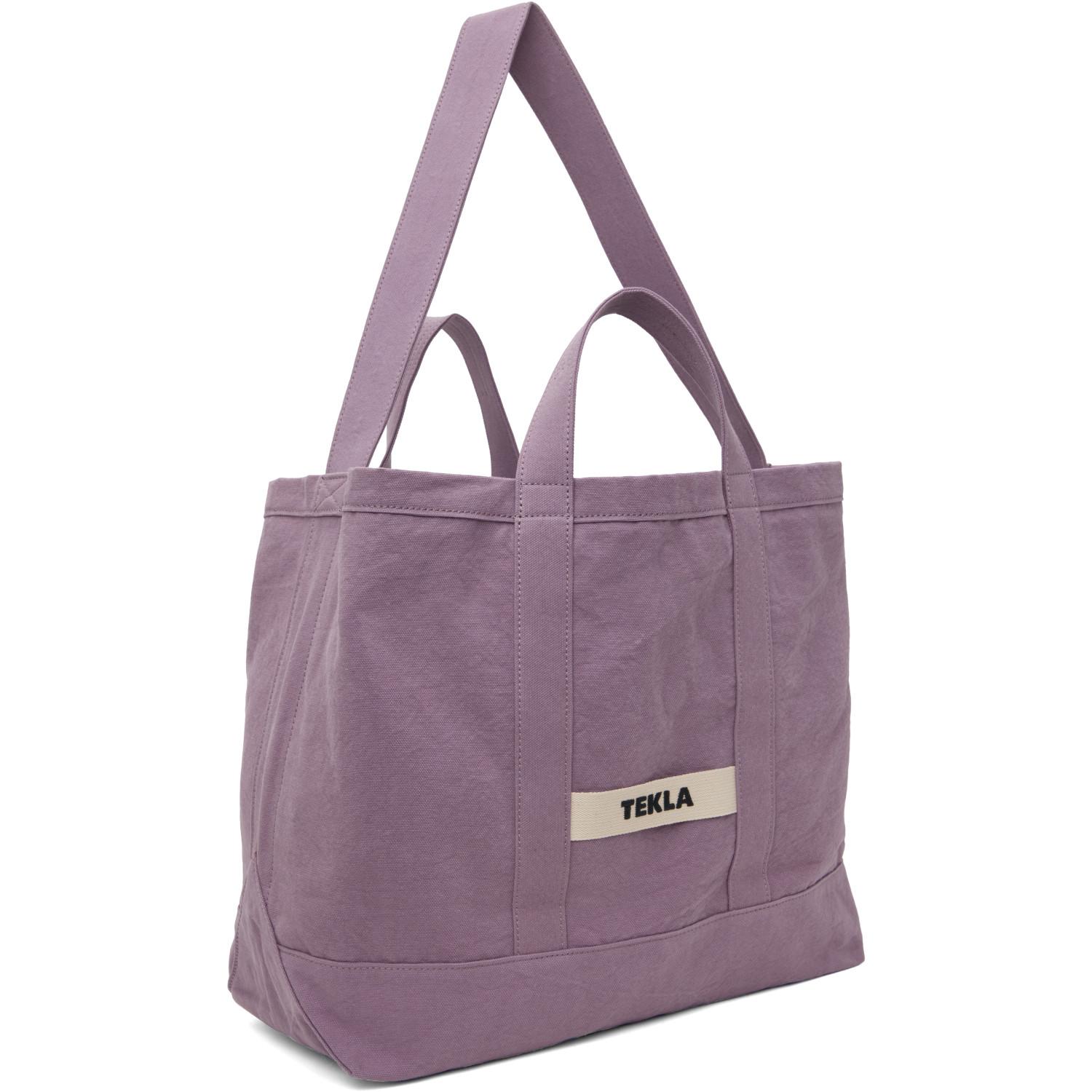 Tekla Beach Tote in Purple | Lyst