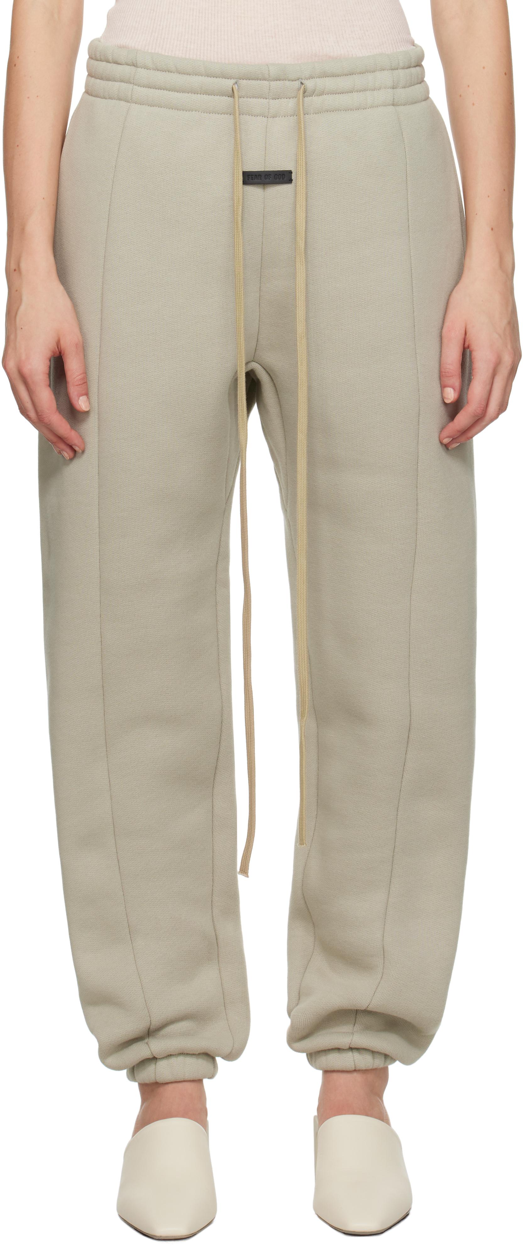 Essentials taupe sweatpants sale