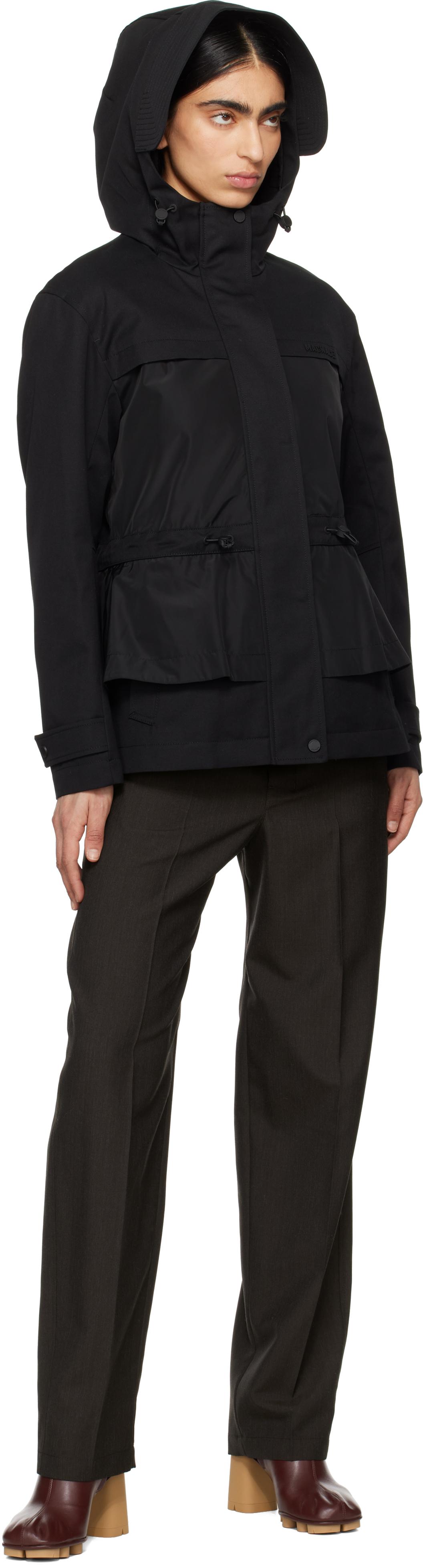 【関税込み】MACKAGE ブラック Kaori-Lvs ジャケット Kaori-LVS, hybrid jacket with peplum detail | Mackage® US