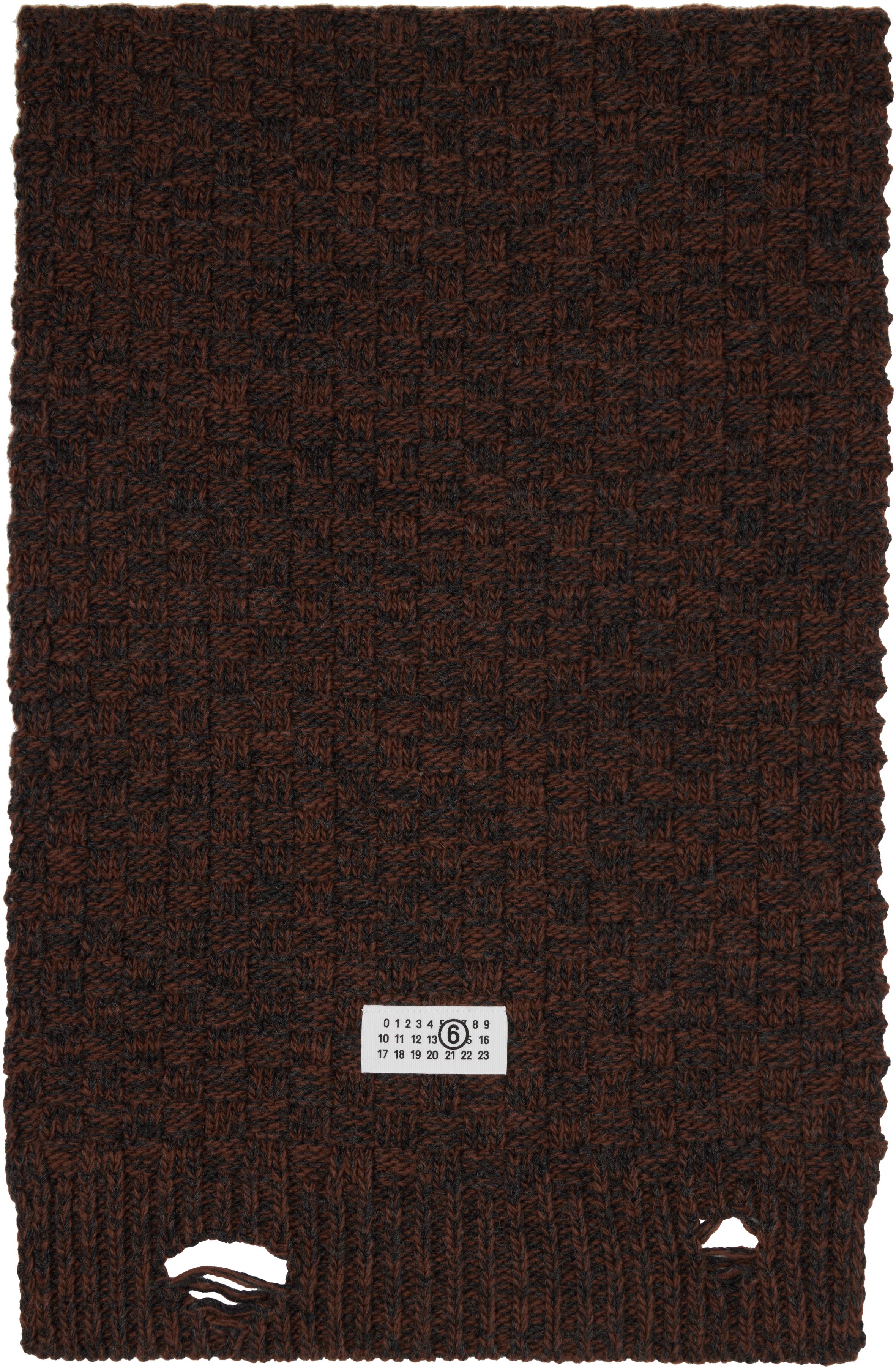 MM6MAISONMARGIELA マフラー＆スカーフ MM6 Maison Margiela ロゴ スカーフ | ブラック | FARFETCH JP