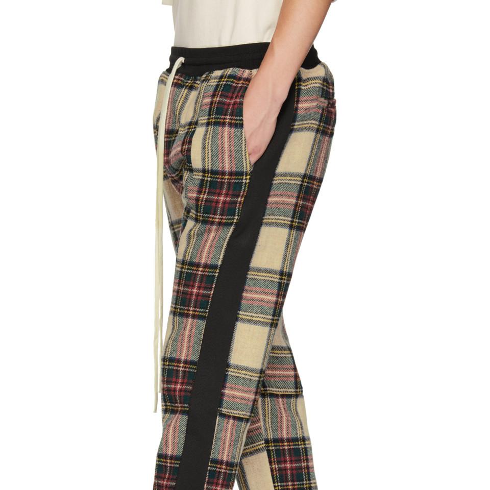 Buy fear of god checkered pants - In stock