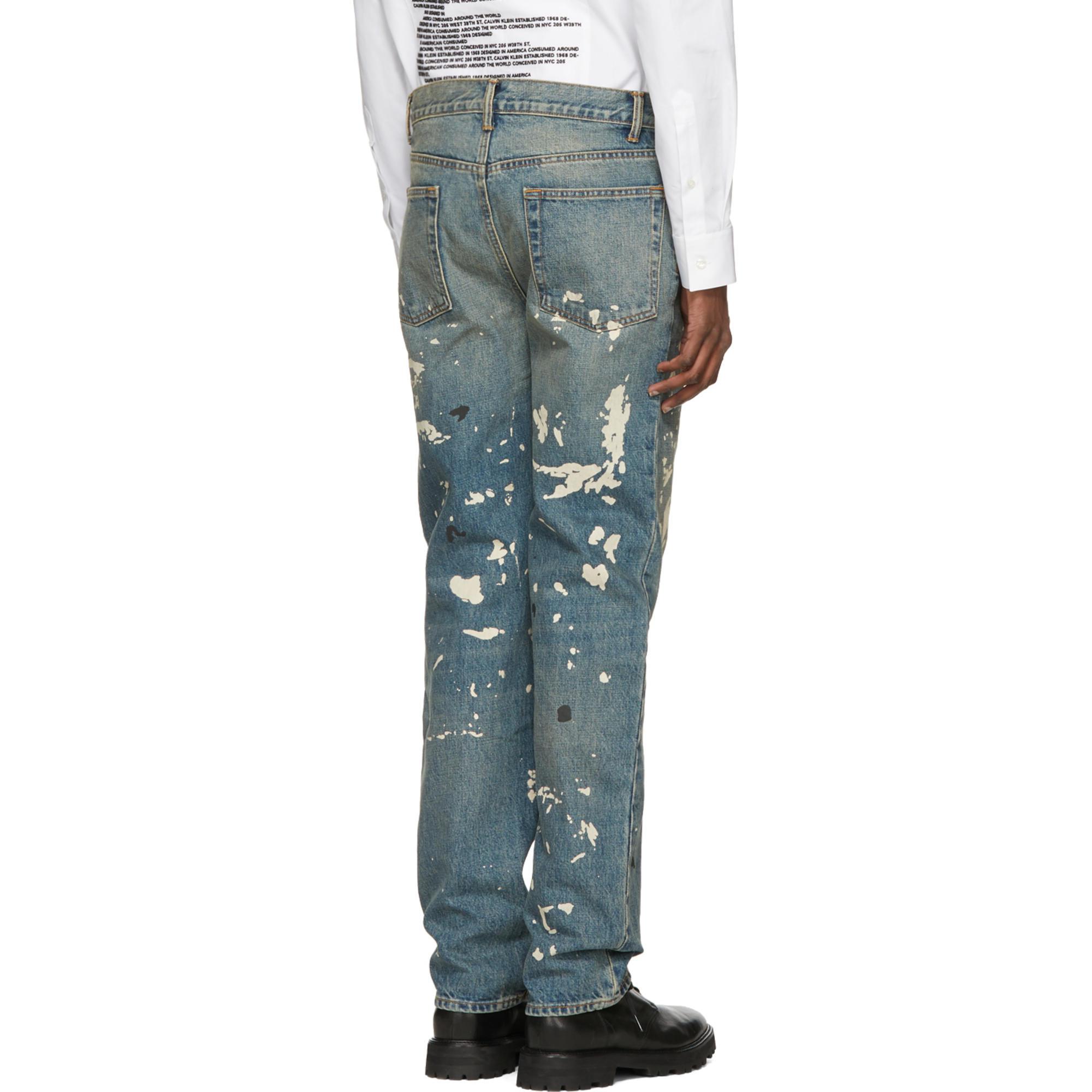 Helmut Lang Blue Re-edition Painter Jeans for Men | Lyst