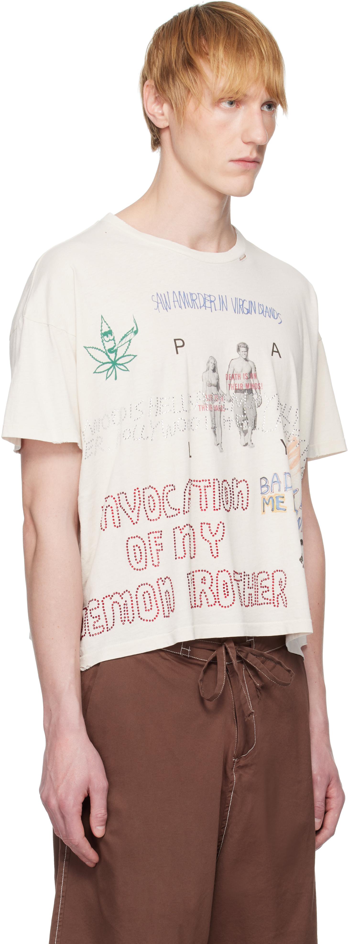 PALY Off- 'Bad Luck' T-Shirt for Men | Lyst