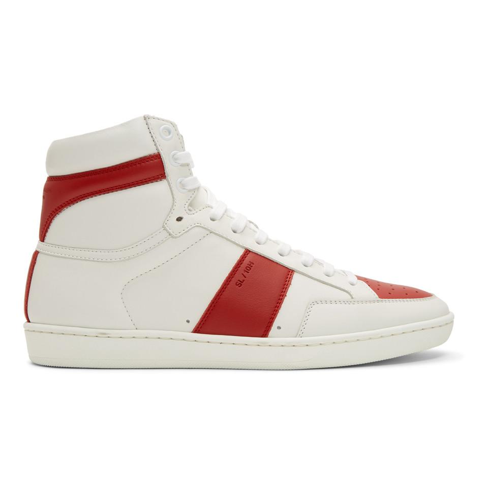 Saint laurent outlet high top sneaker