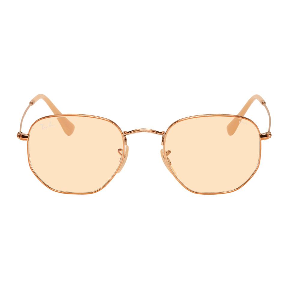 ray ban evolve hexagonal