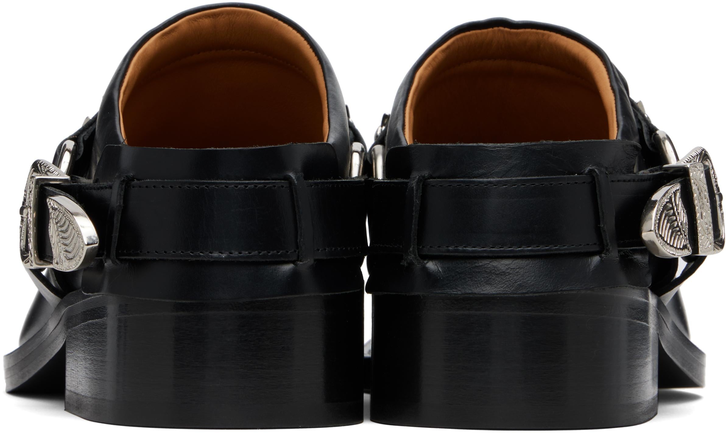 Toga Virilis Western Mule Loafers in Black for Men | Lyst
