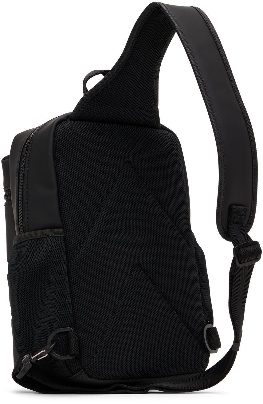Hugo boss leather best sale backpack