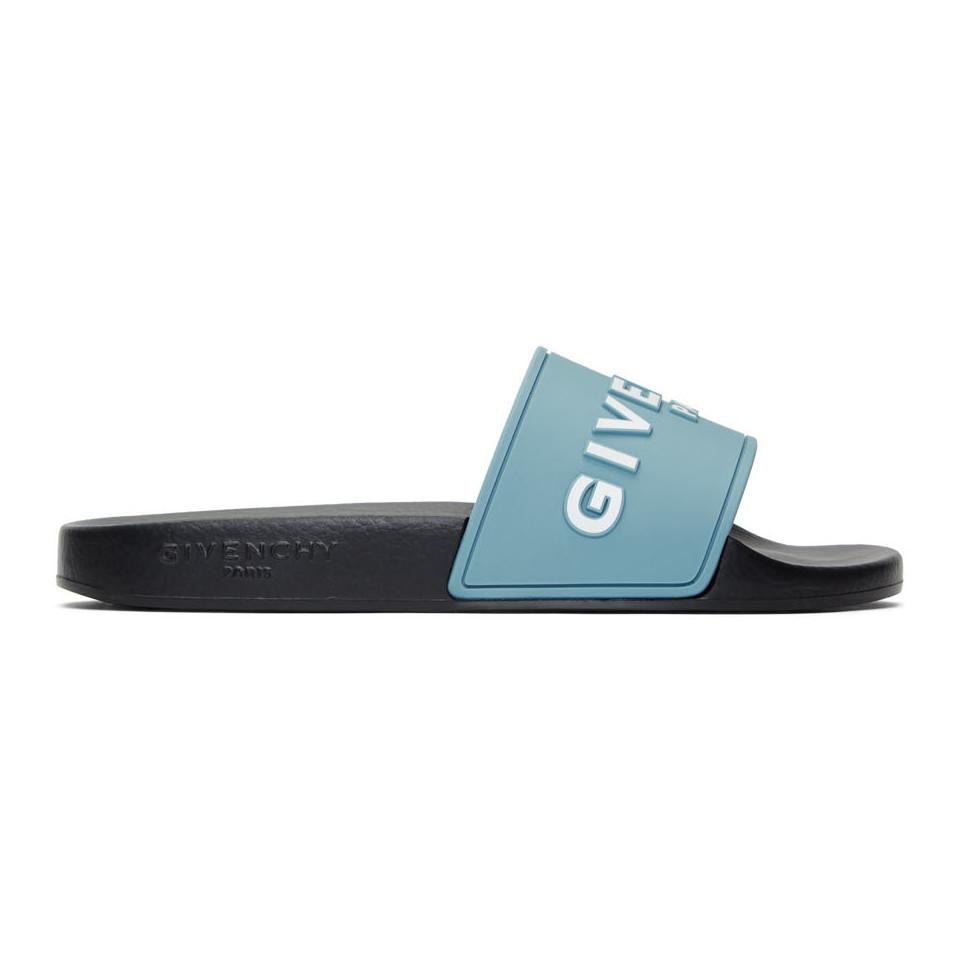 royal blue givenchy slides