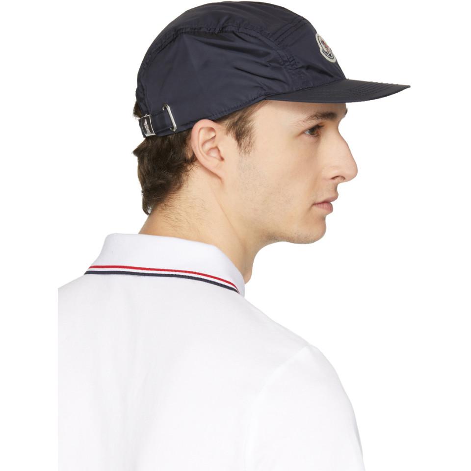 Moncler Synthetic Navy Five-panel Logo 