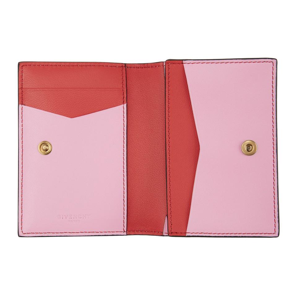 givenchy pink card holder