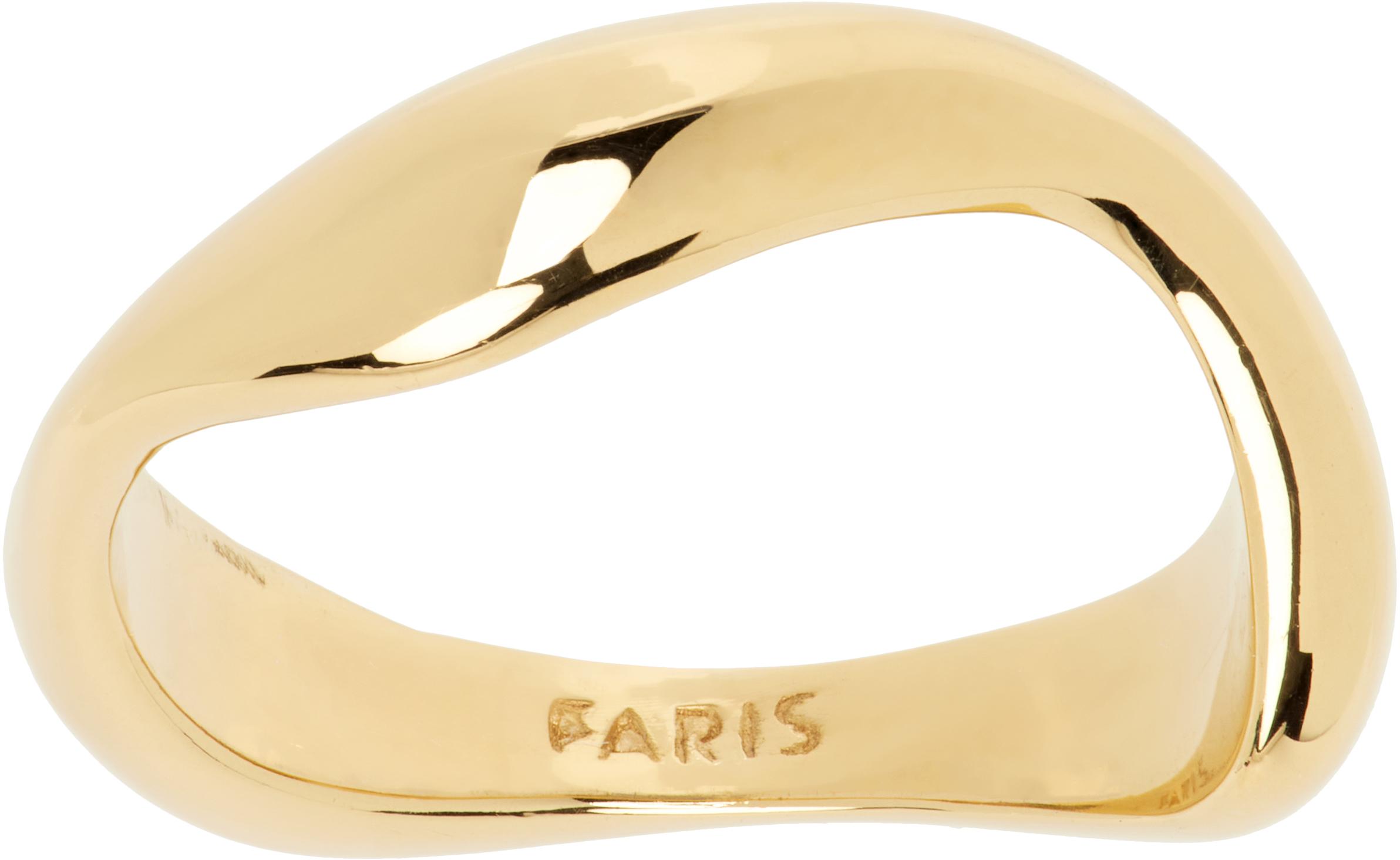 【関税込み】FARIS ゴールド River リング Faris River Ring - Gold – Kith