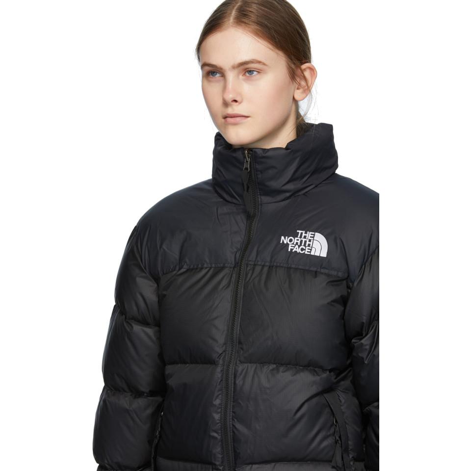 The North Face Synthetic Black Down 1996 Retro Nuptse Jacket - Lyst