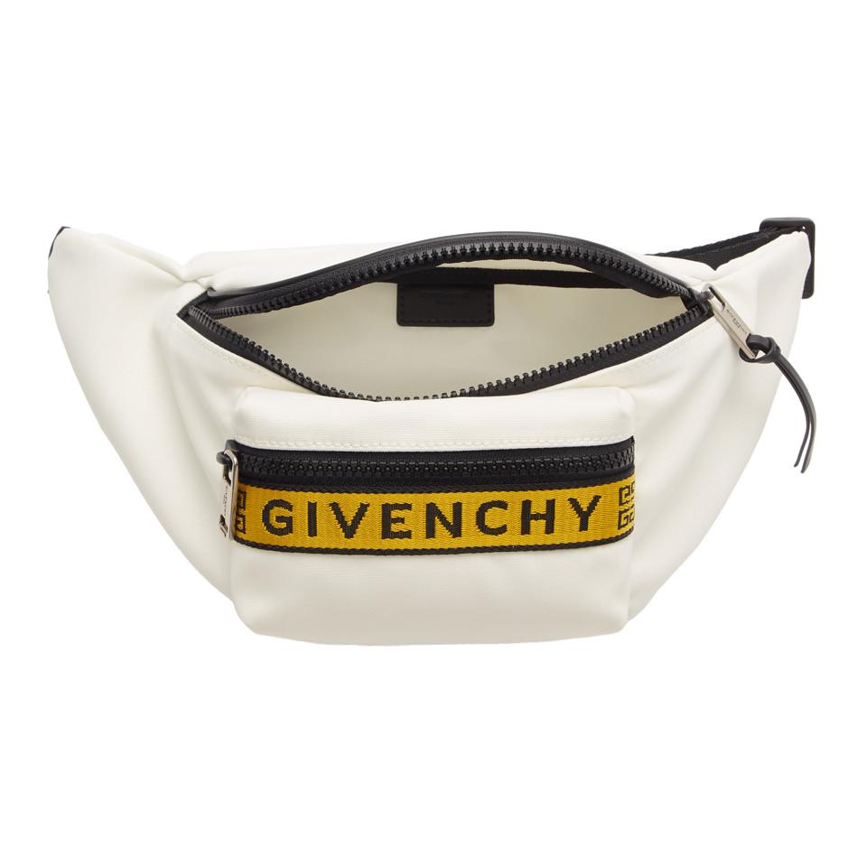 white belt bum bag