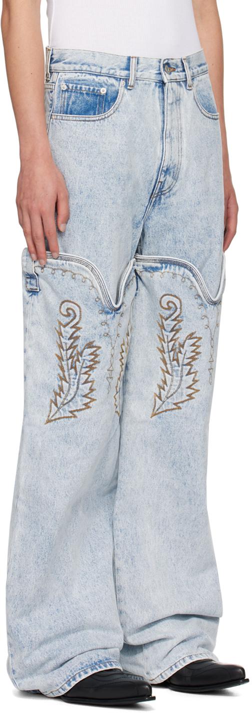 【関税込み】Y/Project ブルー ホック ジーンズ JAPAN BLUE JEANS] 【コラボ情報】JBJ×Kawasaki コラボジーンズ