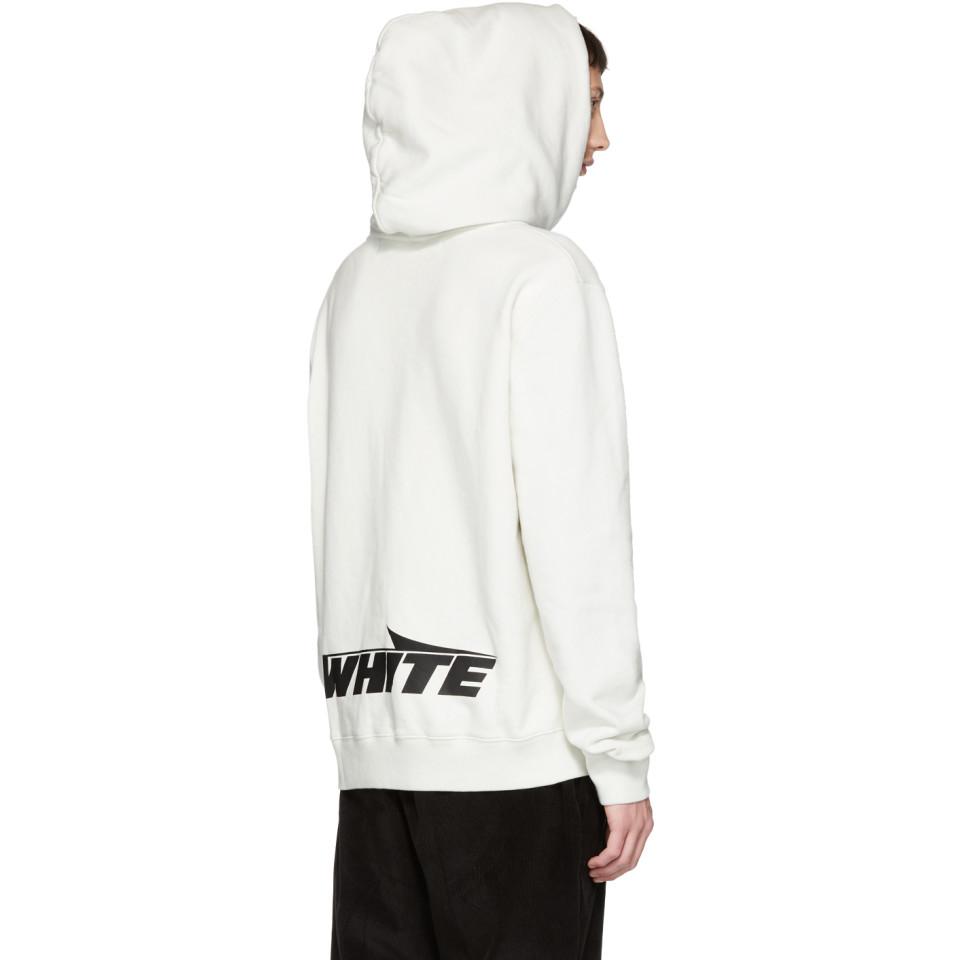 off white wing hoodie