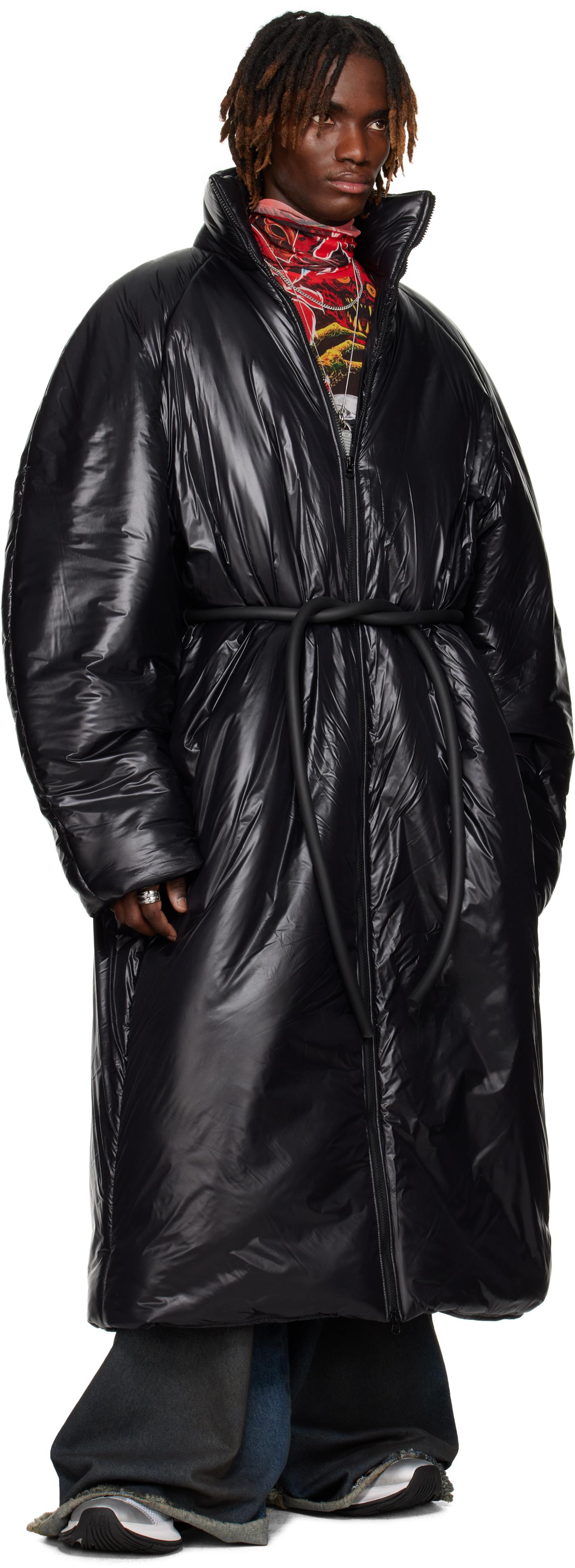 LU'U DAN コート ブラック Lu'u Dan コート メンズ | Lyst