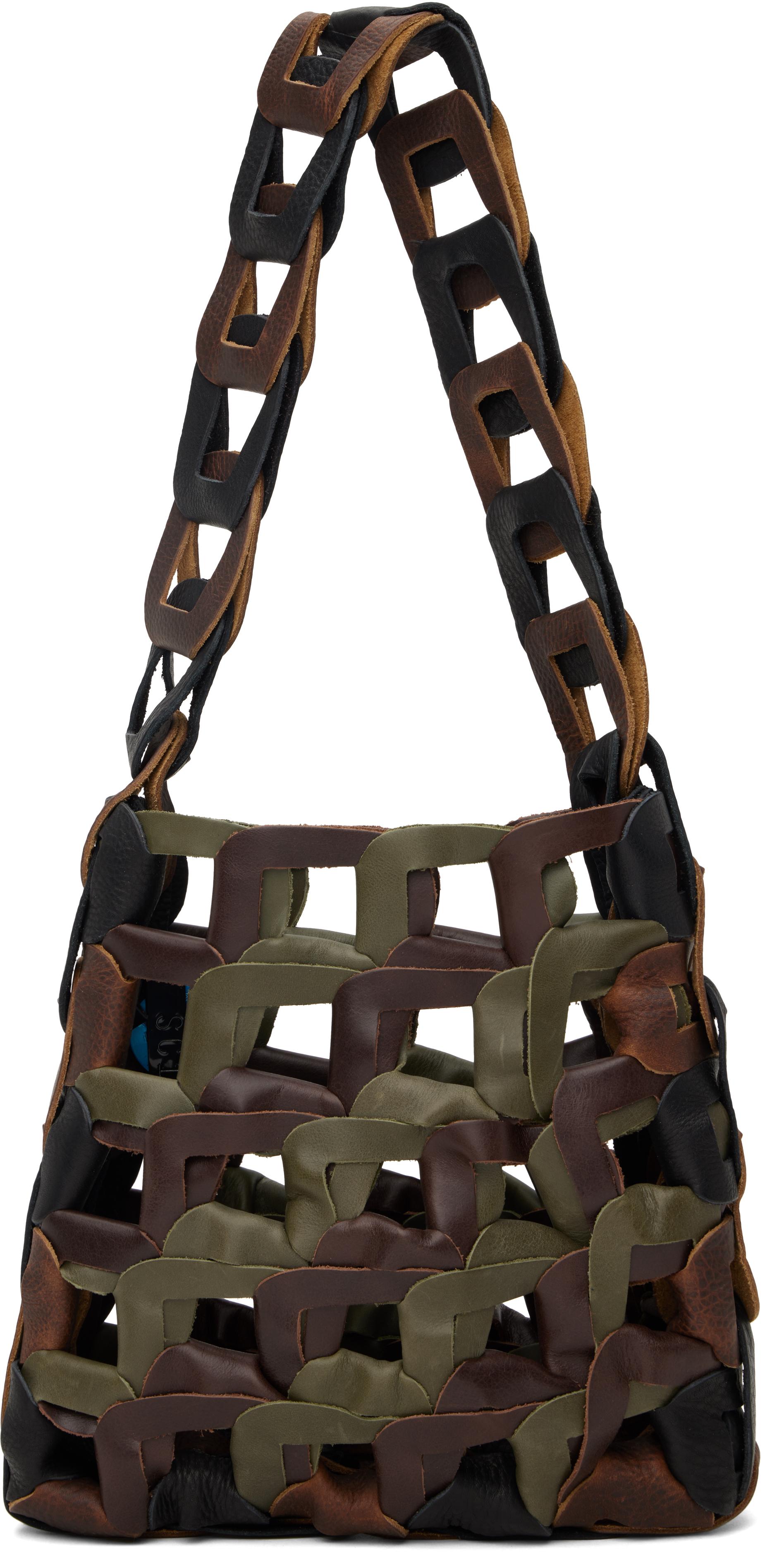 SC103 バッグ SC103 - Leather Links Tote in Pivot | Oroboro Store • New