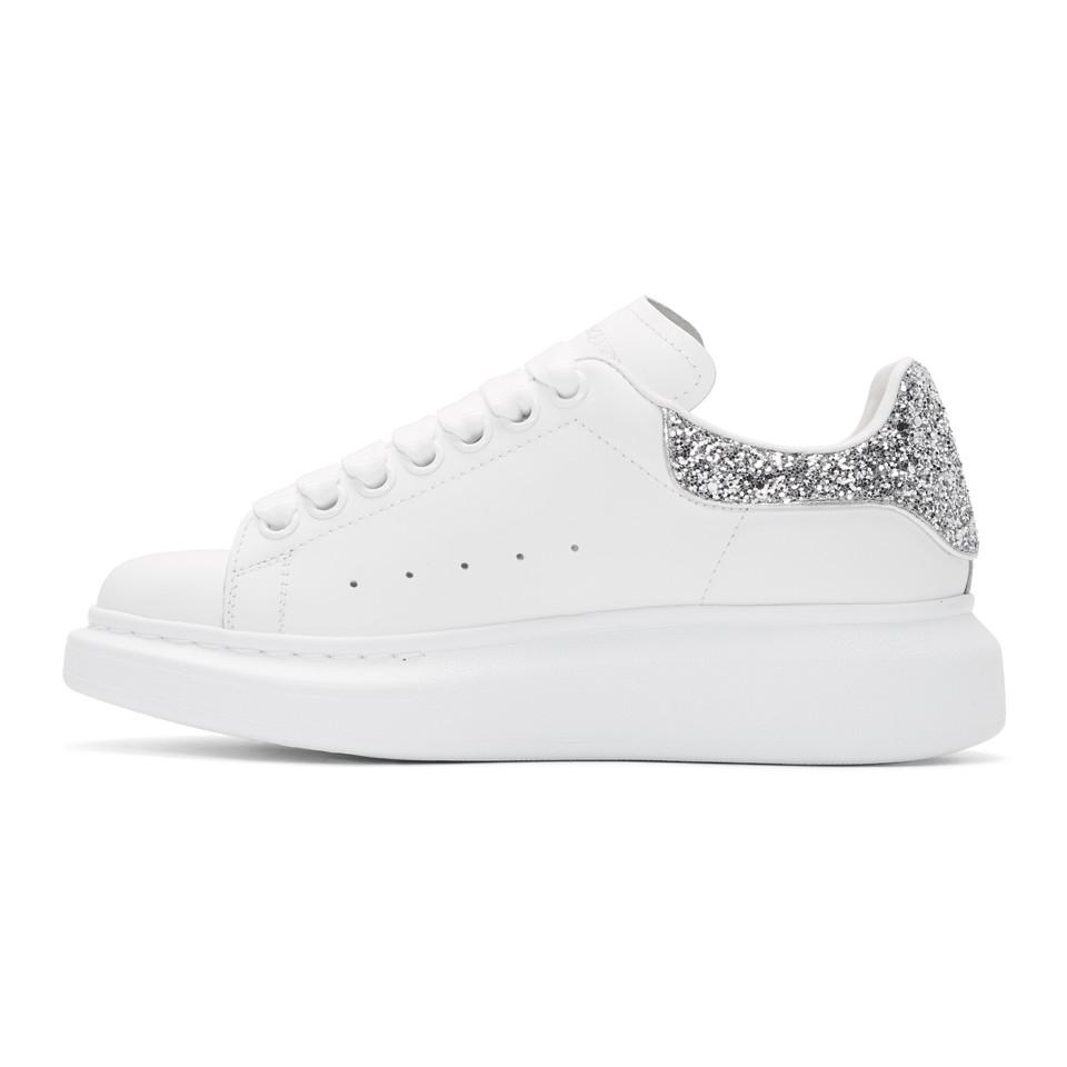 Glitter Alexander Mcqueen Silver 2024 favors