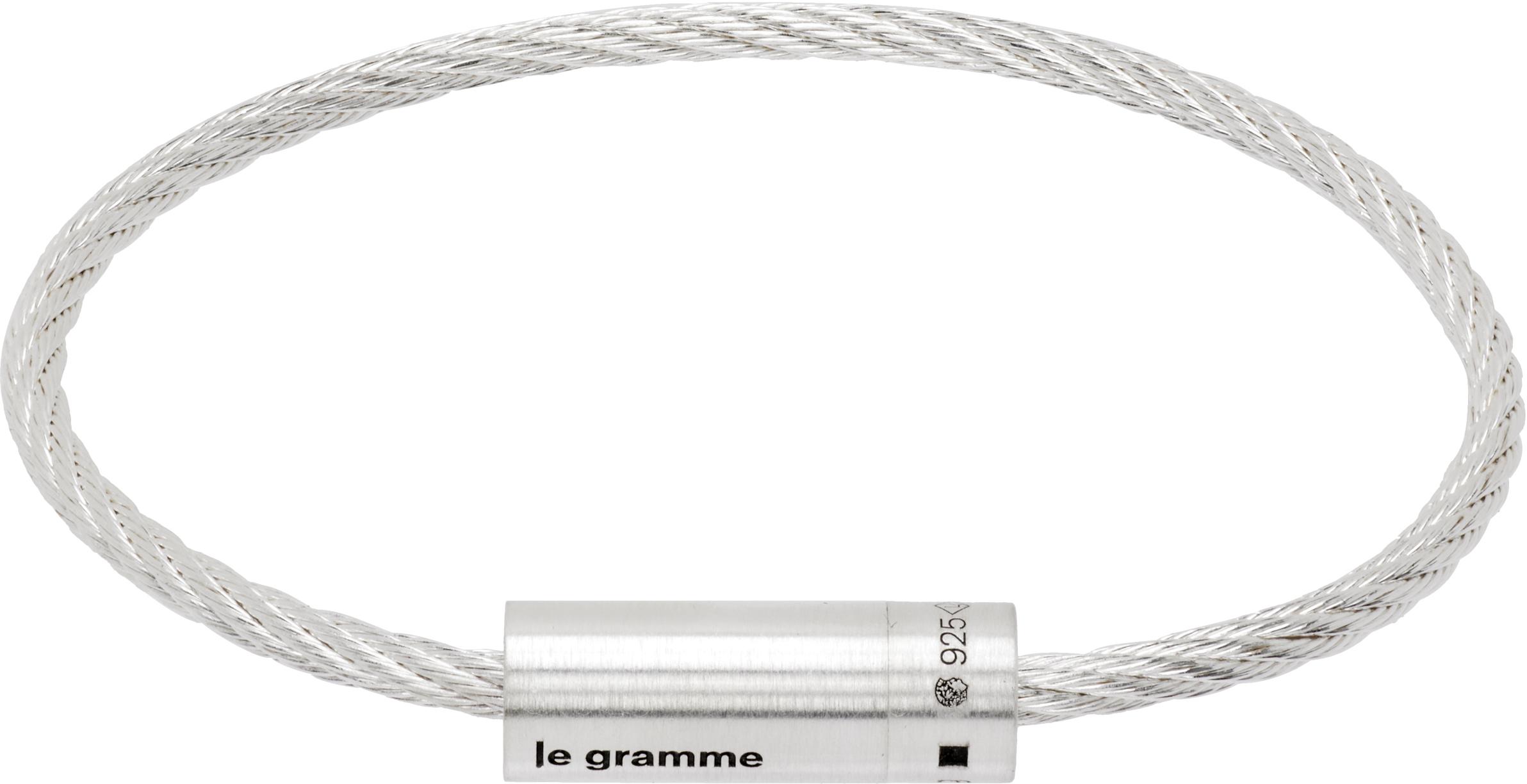 Bracelets Le Gramme pour homme Réductions en ligne jusqu'à 50