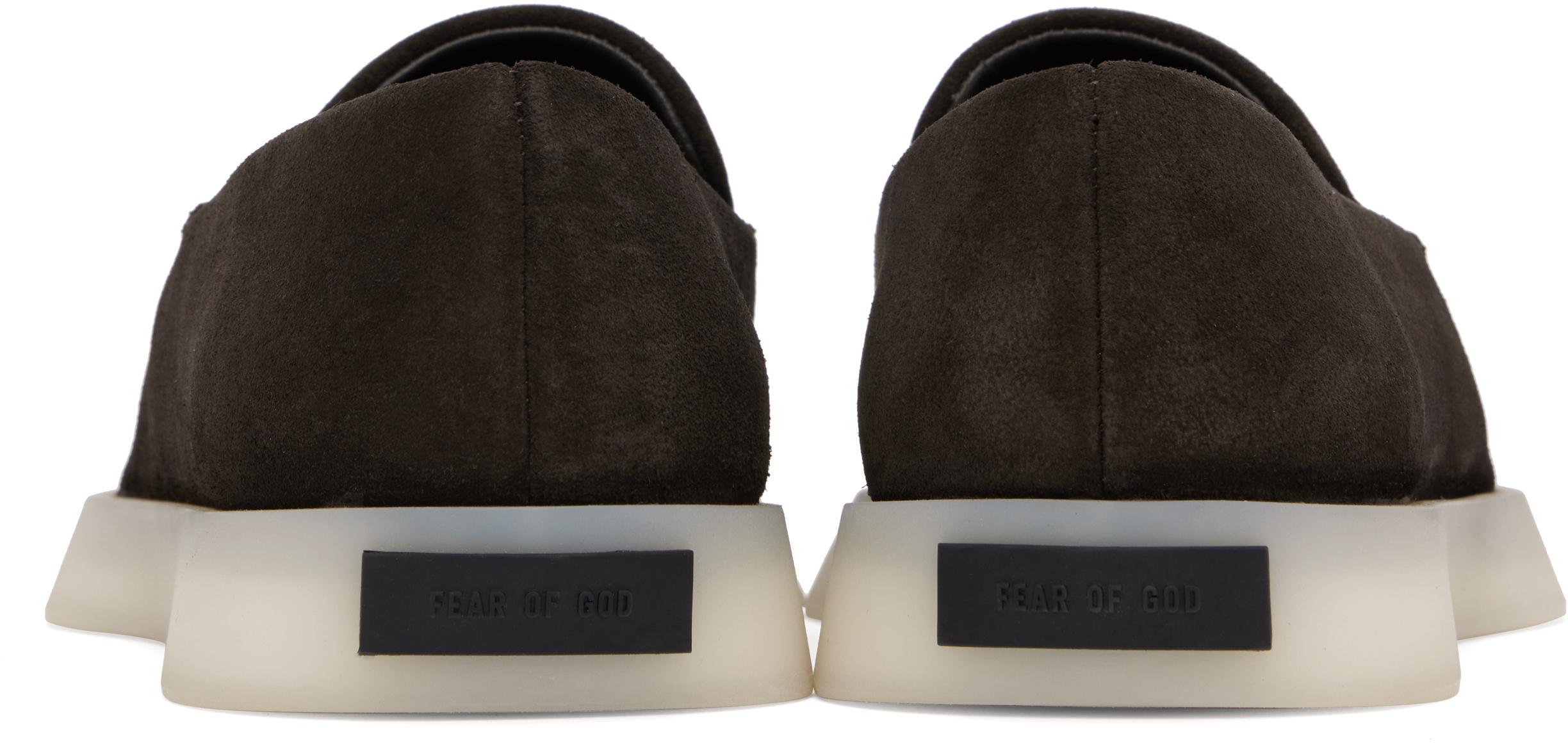 【関税込み】Fear of God ブラック スエード ローファー Fear Of God スエード ローファー | ブラック | FARFETCH JP