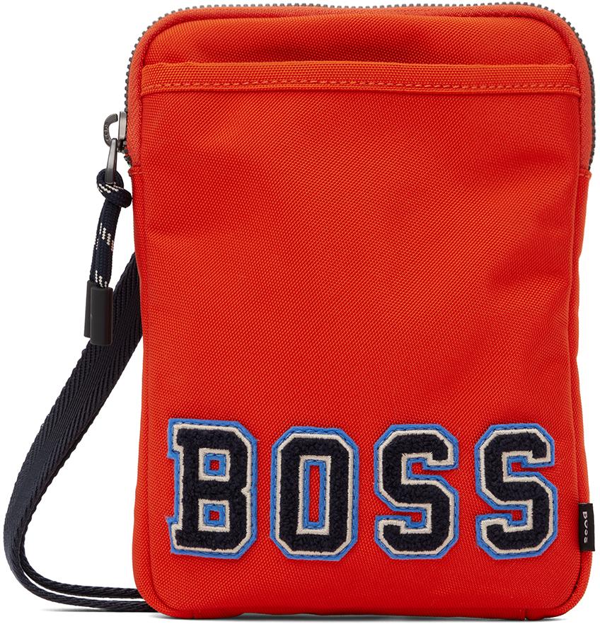 BOSS by HUGO BOSS Orange Catch Phone 2.0 Envelope Bag in Red for Men Lyst Canada