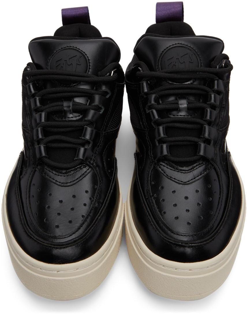 Eytys Leather Sidney Sneakers in Black | Lyst
