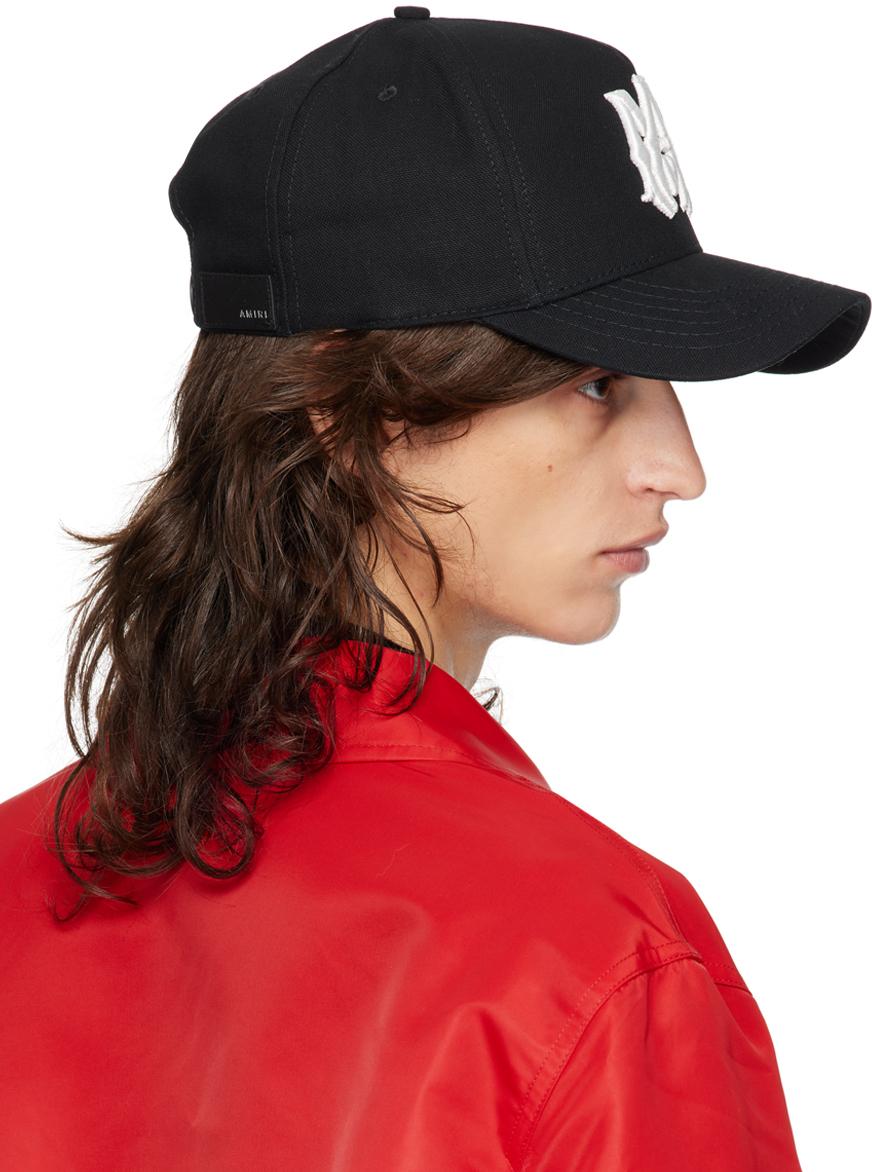 メンズ Amiri ブラック Ma フルキャンバス キャップ レッド | Lyst